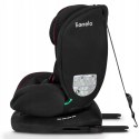 Fotelik samochodowy Lionelo z ISOFIX BASTIAAN I-size black red