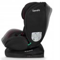 Fotelik samochodowy Lionelo z ISOFIX BASTIAAN I-size black red