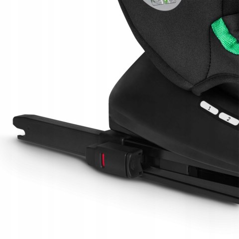Fotelik samochodowy Lionelo z ISOFIX BASTIAAN I-size black red Fotelik samochodowy Lionelo z ISOFIX BASTIAAN I-size black red