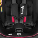 Fotelik samochodowy Lionelo z ISOFIX BASTIAAN I-size black red