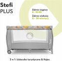 Łóżeczko turystyczne DWUPOZIOMOWE Lionelo Stefi