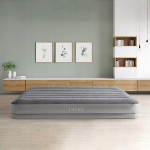 Materac dwuosobowy Intex z pompką FastFill Materac dwuosobowy Intex z pompką FastFill