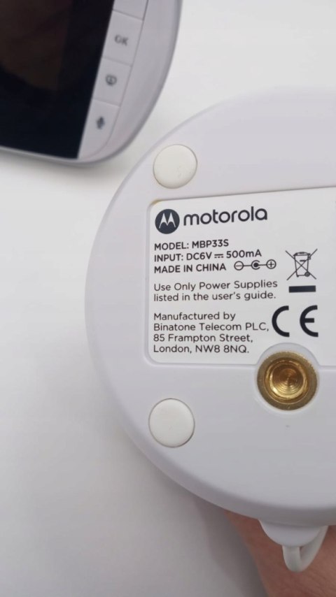 Motorola MBP33S Niania elektroniczna z kamerką Motorola MBP33S Niania elektroniczna z kamerką