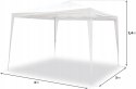 Pawilon Ogrodowy SmartSun Javea biały 3x3 m
