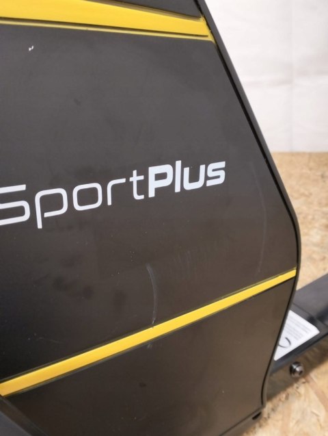 Rower treningowy poziomy SportPlus 24 poziomy oporu, wyświetlacz LCD Rower treningowy poziomy SportPlus 24 poziomy oporu, wyświetlacz LCD