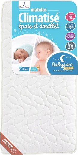 Babysom Materac 70x140x10cm lato/zima