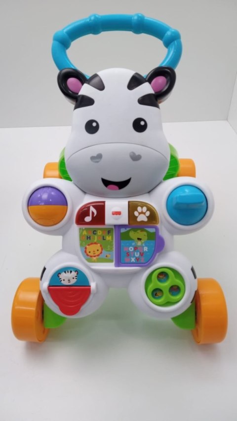 FISHER PRICE pchacz Jeździk Zebra j.francuski FISHER PRICE pchacz Jeździk Zebra j.francuski