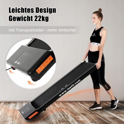 ISE Bieżnia elektryczna 1-6 km/h 500 W przenośna ISE Bieżnia elektryczna 1-6 km/h 500 W przenośna