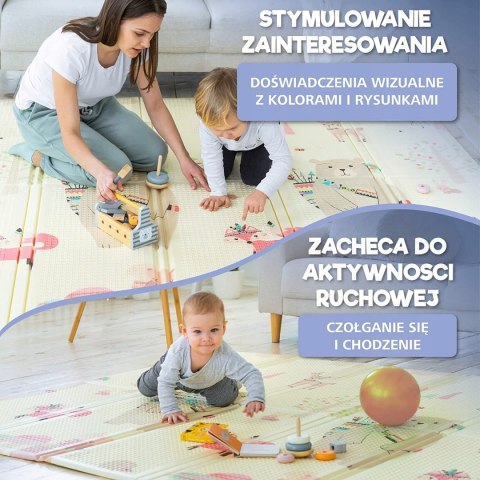 Sweety Fox Play mat składana mata do raczkowania Sweety Fox Play mat składana mata do raczkowania