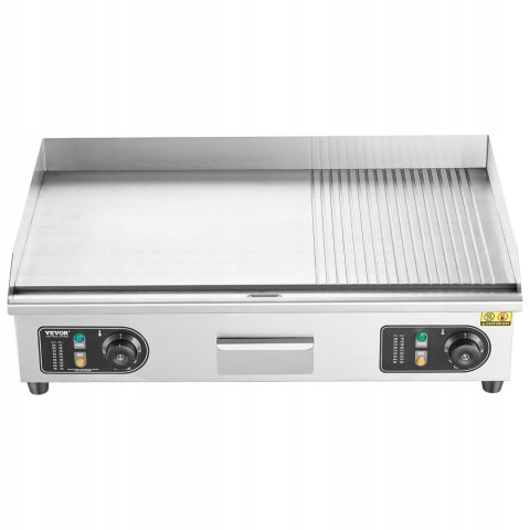 VEVOR Komercyjny grill elektryczny 4400W półpłaski grill do blatu roboczego VEVOR Komercyjny grill elektryczny 4400W półpłaski grill do blatu roboczego