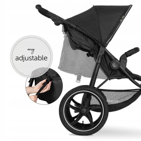 Wózek spacerowy sportowy Hauck Runner 2 black 25kg Wózek spacerowy sportowy Hauck Runner 2 black 25kg