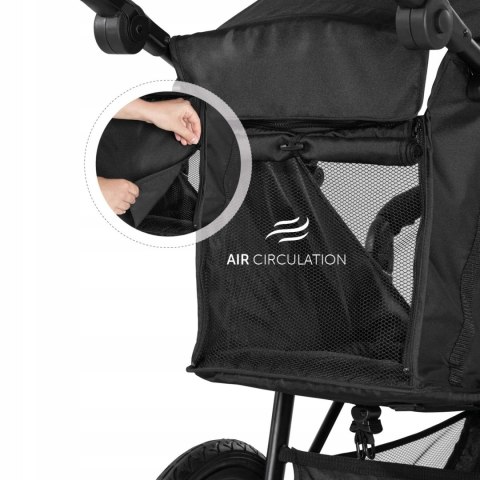 Wózek spacerowy sportowy Hauck Runner 2 black 25kg Wózek spacerowy sportowy Hauck Runner 2 black 25kg