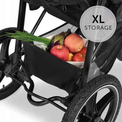 Wózek spacerowy sportowy Hauck Runner 2 black 25kg Wózek spacerowy sportowy Hauck Runner 2 black 25kg