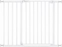 Barierka Hauck Clear Step 2 rozporowa biała 96-101 cm