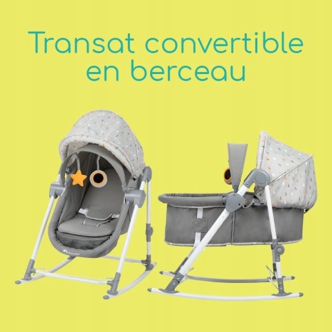 Bebeconfort Calys Baby Rocker 3w1 bujaczek Grey Bebeconfort Calys Baby Rocker 3w1 bujaczek Grey