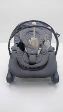 CHICCO HOOPLA Leżaczek Bujaczek + PAŁĄK Dark Grey