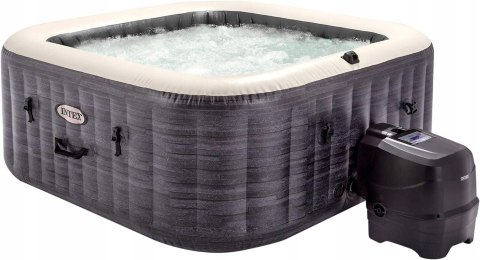 Intex Pure Spa 28450EX 4-miejscowy w kolorze łupkowo-szarym