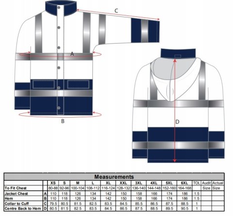 Kurtka Portwest S466 rozmiar 3XL Kurtka Portwest S466 rozmiar 3XL