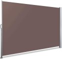 Markiza boczna VOUNOT 140 x 300 cm, brązowa