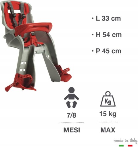 OKBABY Orion - przedni fotelik rowerowy OKBABY Orion - przedni fotelik rowerowy