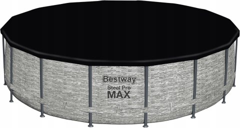 Zestaw basenowy Bestway Steel Pro Max 4,88 m x 1,22 m Zestaw basenowy Bestway Steel Pro Max 4,88 m x 1,22 m