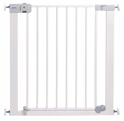Barierka na drzwi, schody Safety 1ST rozporowa biel 73-80 cm