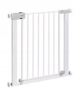 Barierka na drzwi, schody Safety 1ST rozporowa biel 73-80 cm