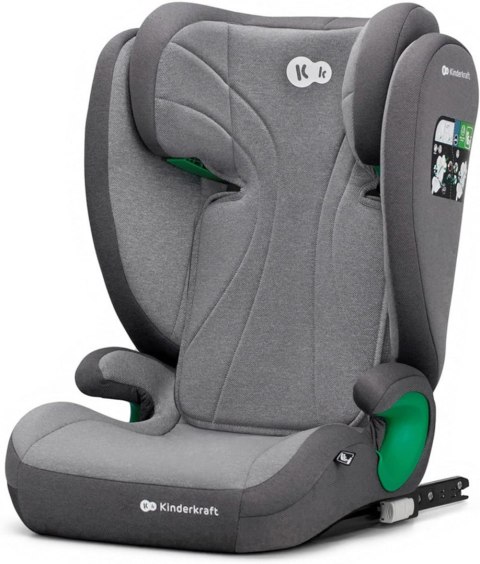 Fotelik samochodowy Kinderkraft JUNIOR FIX2 I-SIZE Graphite Grey 15-36 kg Fotelik samochodowy Kinderkraft JUNIOR FIX2 I-SIZE Graphite Grey 15-36 kg