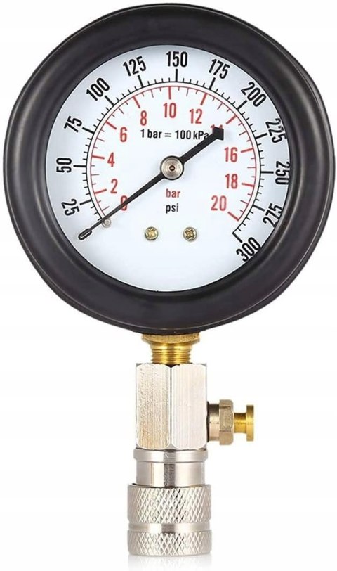 MIERNIK TESTER POZIOMU KOMPRESJI 0-20 bar MIERNIK TESTER POZIOMU KOMPRESJI 0-20 bar