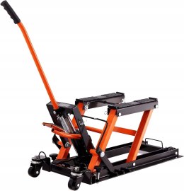 Podnośnik Motocyklowy Hydrauliczny 680kg Stalowy Stojak Nożycowy Winda