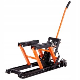 Podnośnik Motocyklowy Hydrauliczny 680kg Stalowy Stojak Nożycowy Winda