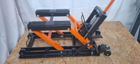 Podnośnik Motocyklowy Hydrauliczny 680kg Stalowy Stojak Nożycowy Winda Podnośnik Motocyklowy Hydrauliczny 680kg Stalowy Stojak Nożycowy Winda
