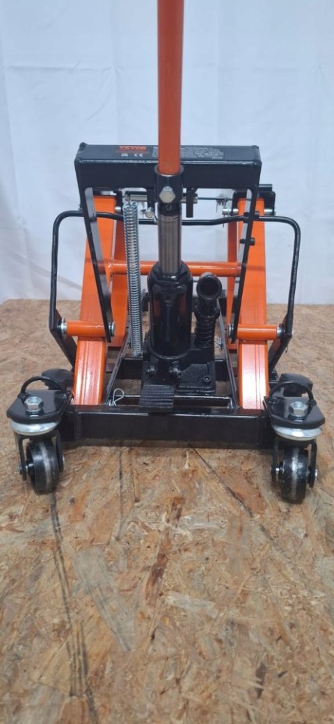Podnośnik Motocyklowy Hydrauliczny 680kg Stalowy Stojak Nożycowy Winda Podnośnik Motocyklowy Hydrauliczny 680kg Stalowy Stojak Nożycowy Winda