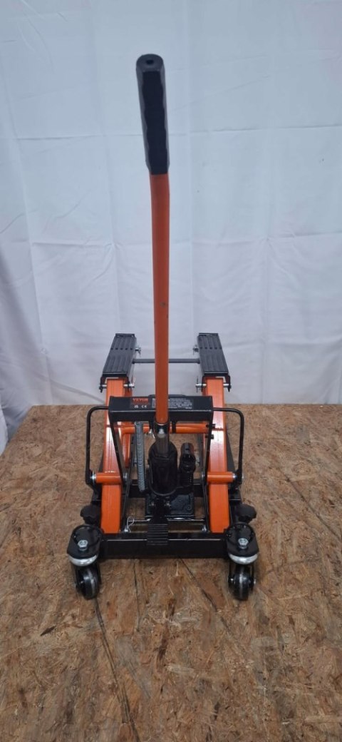Podnośnik Motocyklowy Hydrauliczny 680kg Stalowy Stojak Nożycowy Winda Podnośnik Motocyklowy Hydrauliczny 680kg Stalowy Stojak Nożycowy Winda