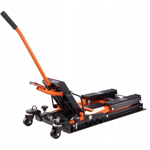 Podnośnik Motocyklowy Hydrauliczny 680kg Stalowy Stojak Nożycowy Winda Podnośnik Motocyklowy Hydrauliczny 680kg Stalowy Stojak Nożycowy Winda