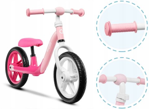 Rower dziecięcy Lionelo LOE Bubblegum Alex biały, różowy Rower dziecięcy Lionelo LOE Bubblegum Alex biały, różowy