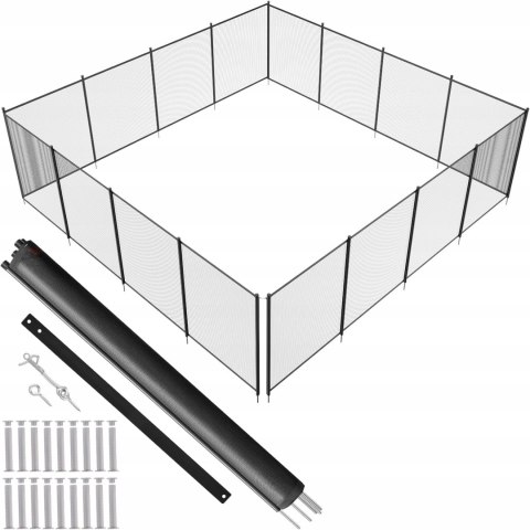 VEVOR Ogrodzenie basenu płot 1,22 x 14,63 m siatka ogrodzeniowa VEVOR Ogrodzenie basenu płot 1,22 x 14,63 m siatka ogrodzeniowa