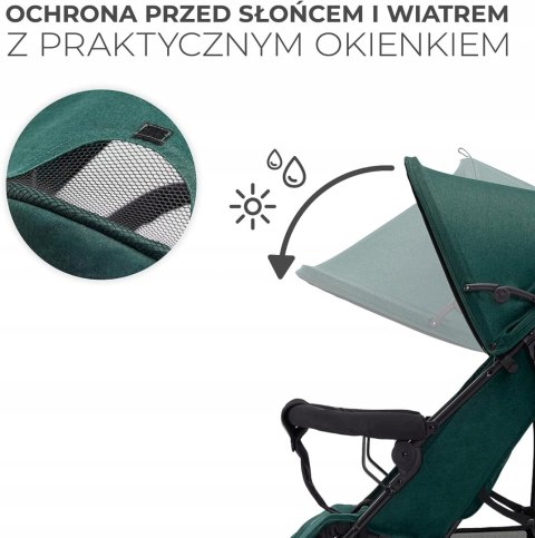 Wózek spacerowy Kinderkraft Tik zielony