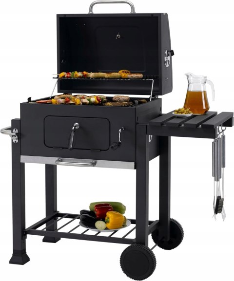 Grill węglowy Tepro Toronto Click Charcoal BBQ Antracyt/Stal nierdzewna Grill węglowy Tepro Toronto Click Charcoal BBQ Antracyt/Stal nierdzewna
