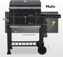 Grill węglowy Tepro Toronto Click Charcoal BBQ Antracyt/Stal nierdzewna