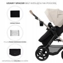 Kinderkraft Wózek wielofunkcyjny 3w1 MOOV 2 z fotelikiem MINK PRO szary