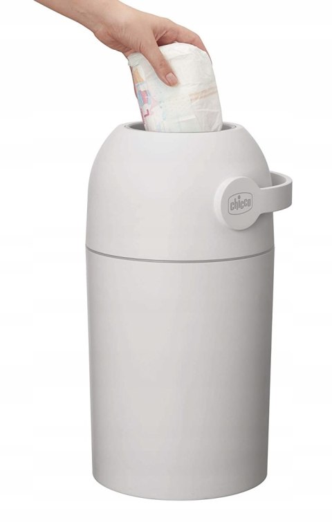 Kosz na pieluchy Chicco Odor Proof System szary Kosz na pieluchy Chicco Odor Proof System szary