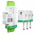 NOUS Przekaźnik ZigBee Smart 120A, monitor energii, Alexa & Google Home