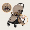Wózek spacerowy do 22 kg Torba Akcesoria LIONELO LO-JULIEONE BEIGE SAND