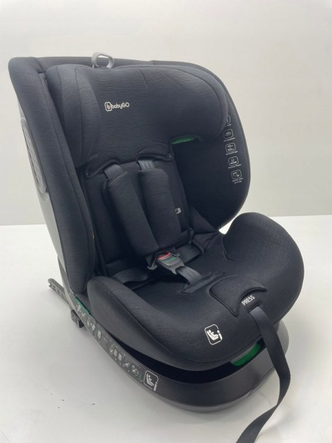 BABYGO MOVE 360 FOTELIK SAMOCHODOWY OBROTOWY 0-36 KG BLACK BABYGO MOVE 360 FOTELIK SAMOCHODOWY OBROTOWY 0-36 KG BLACK