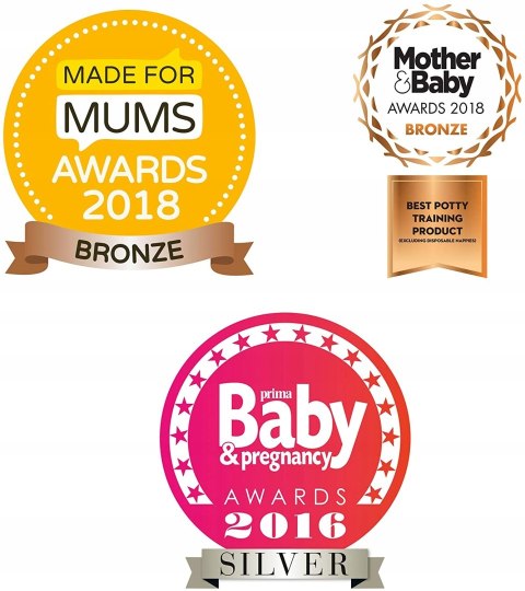 Bambino Mio Majtki Treningowe 18-24 miesiące różowy Bambino Mio Majtki Treningowe 18-24 miesiące różowy