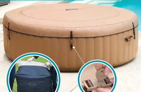 Basen z hydromasażem nadmuchiwany okrągły Intex Pure Spa Sahara 6 miejsc Basen z hydromasażem nadmuchiwany okrągły Intex Pure Spa Sahara 6 miejsc