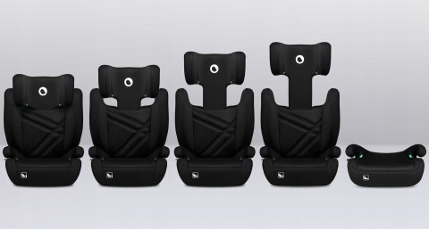 Fotelik lionelo Hugo i-Size Black Carbon 15-36 kg Fotelik lionelo Hugo i-Size Black Carbon 15-36 kg