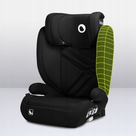 Fotelik lionelo Hugo i-Size Black Carbon 15-36 kg Fotelik lionelo Hugo i-Size Black Carbon 15-36 kg