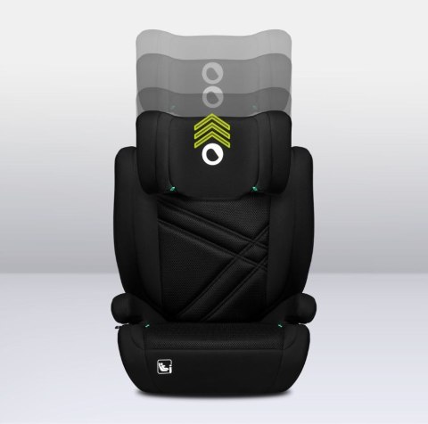 Fotelik lionelo Hugo i-Size Black Carbon 15-36 kg Fotelik lionelo Hugo i-Size Black Carbon 15-36 kg